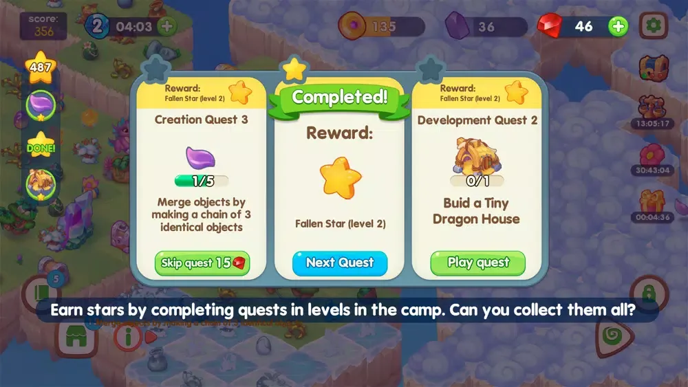 Dragon Magic - Merge games سکرین شاٹس
