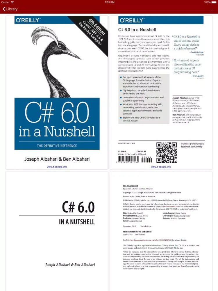 PDF Reader UWP iPad  Ekran Görüntüleri