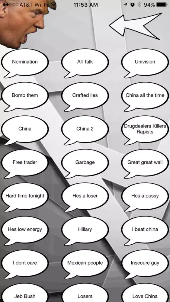 Trumpisms - Donald Trump Soundboard स्क्रीनशॉट