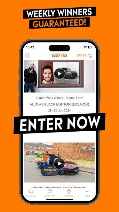 Скриншоты BOTB - Win Your Dream Car