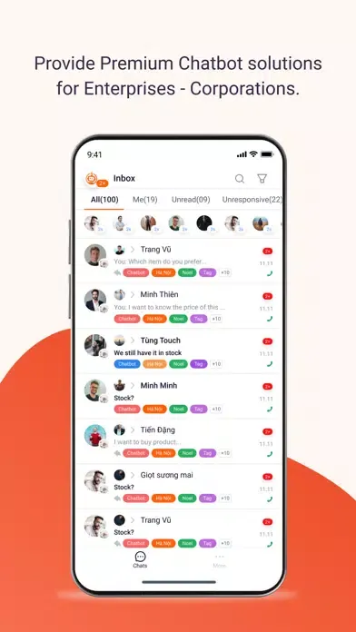 Скриншоты Chatbox Bot Ban Hang