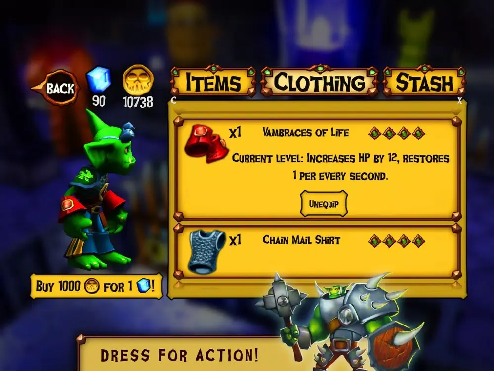 Goblin Quest: Escape! iPad  স্ক্রিনশট