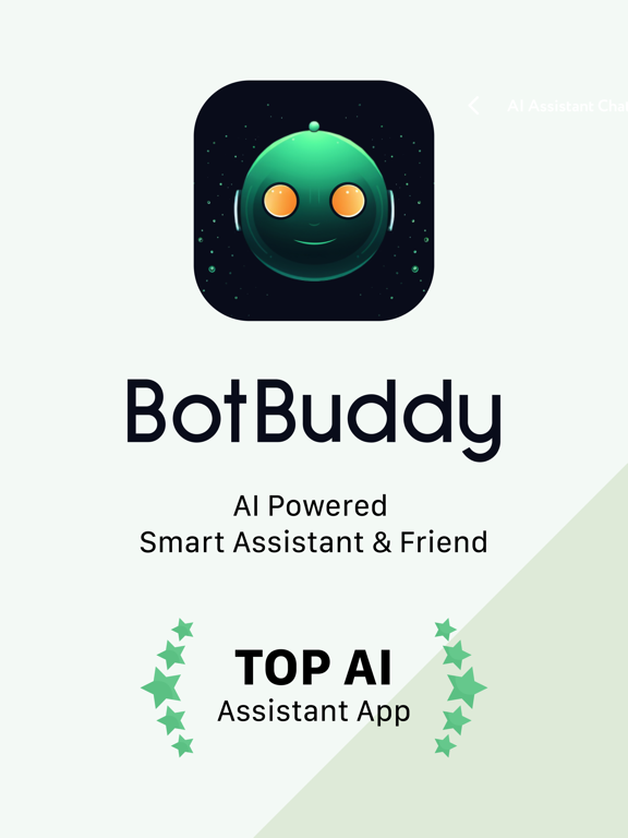 BotBuddy - AI Assistant iPad  سکرین شاٹس