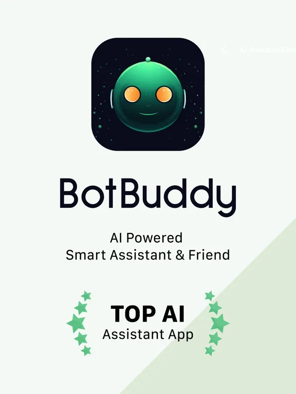 BotBuddy - AI Assistant iPad  स्क्रीनशॉट