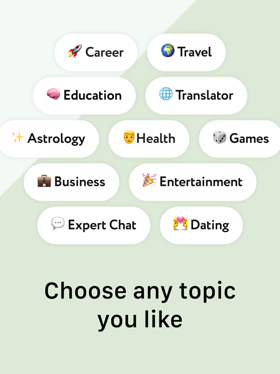 BotBuddy - AI Assistant iPad  سکرین شاٹس