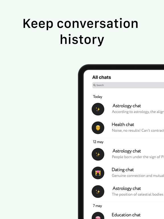 BotBuddy - AI Assistant iPad  سکرین شاٹس