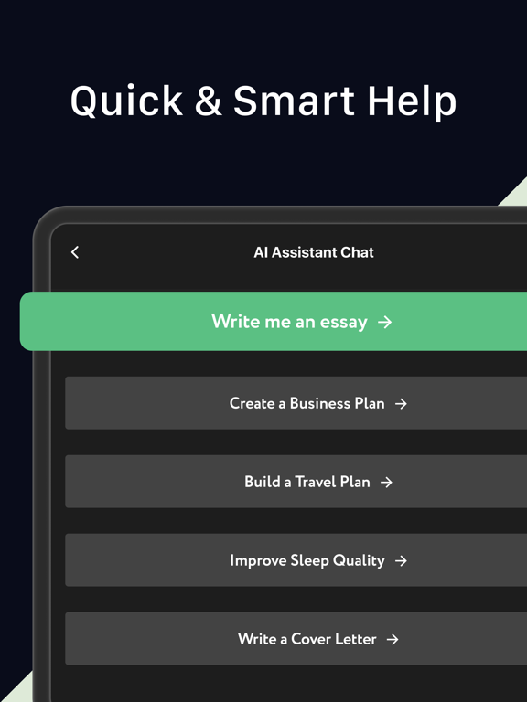 BotBuddy - AI Assistant iPad  سکرین شاٹس