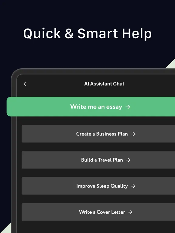 BotBuddy - AI Assistant iPad  स्क्रीनशॉट