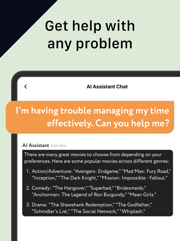 BotBuddy - AI Assistant iPad  سکرین شاٹس