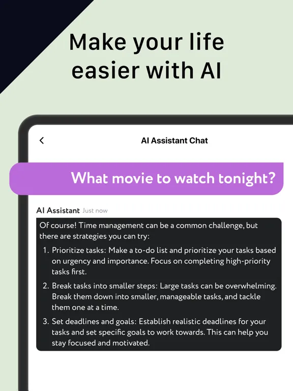 BotBuddy - AI Assistant iPad  स्क्रीनशॉट