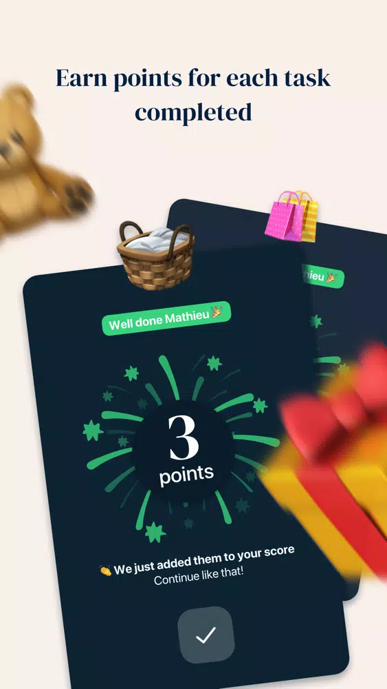 Both: Share love & daily tasks Screenshots