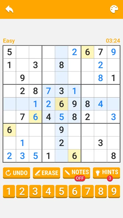 Скриншоты Sudoku--