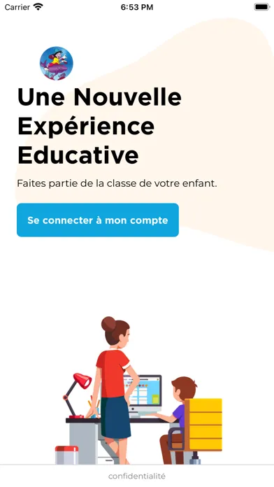 Capturas de tela do GROUPE SCOLAIRE AL ANBAR