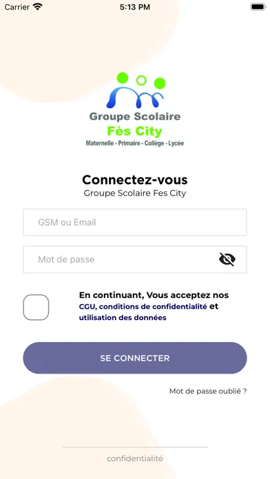 Скриншоты Groupe Scolaire Fes City