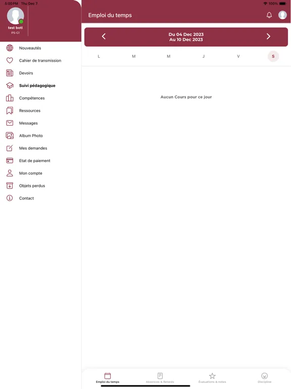 Rabat Leaders School iPad  স্ক্রিনশট