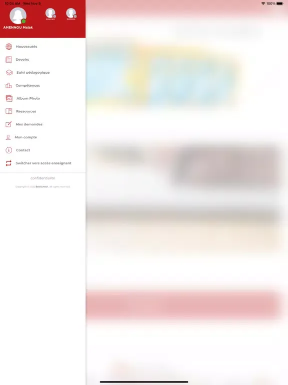 Marie de France iPad  スクリーンショット