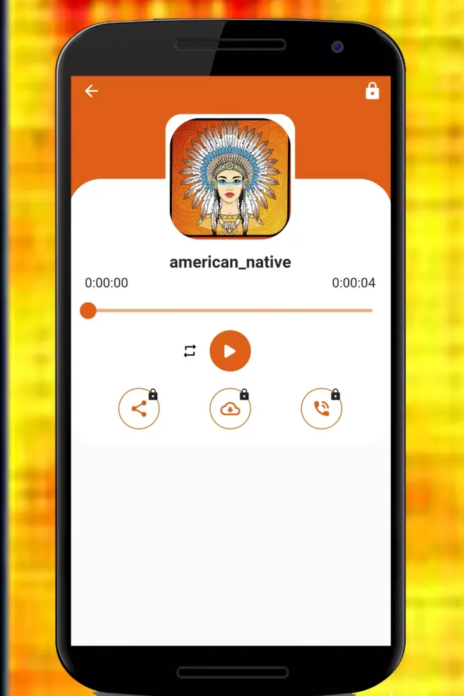 Native American Ringtones سکرین شاٹس