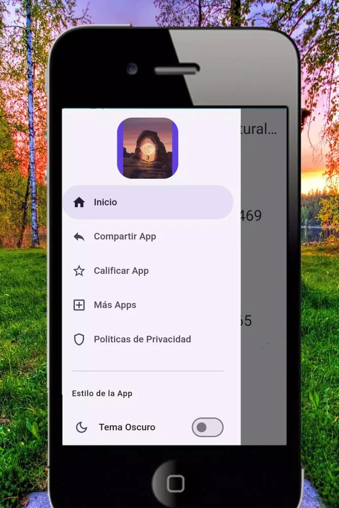 Tangkapan layar Natural Ringtones
