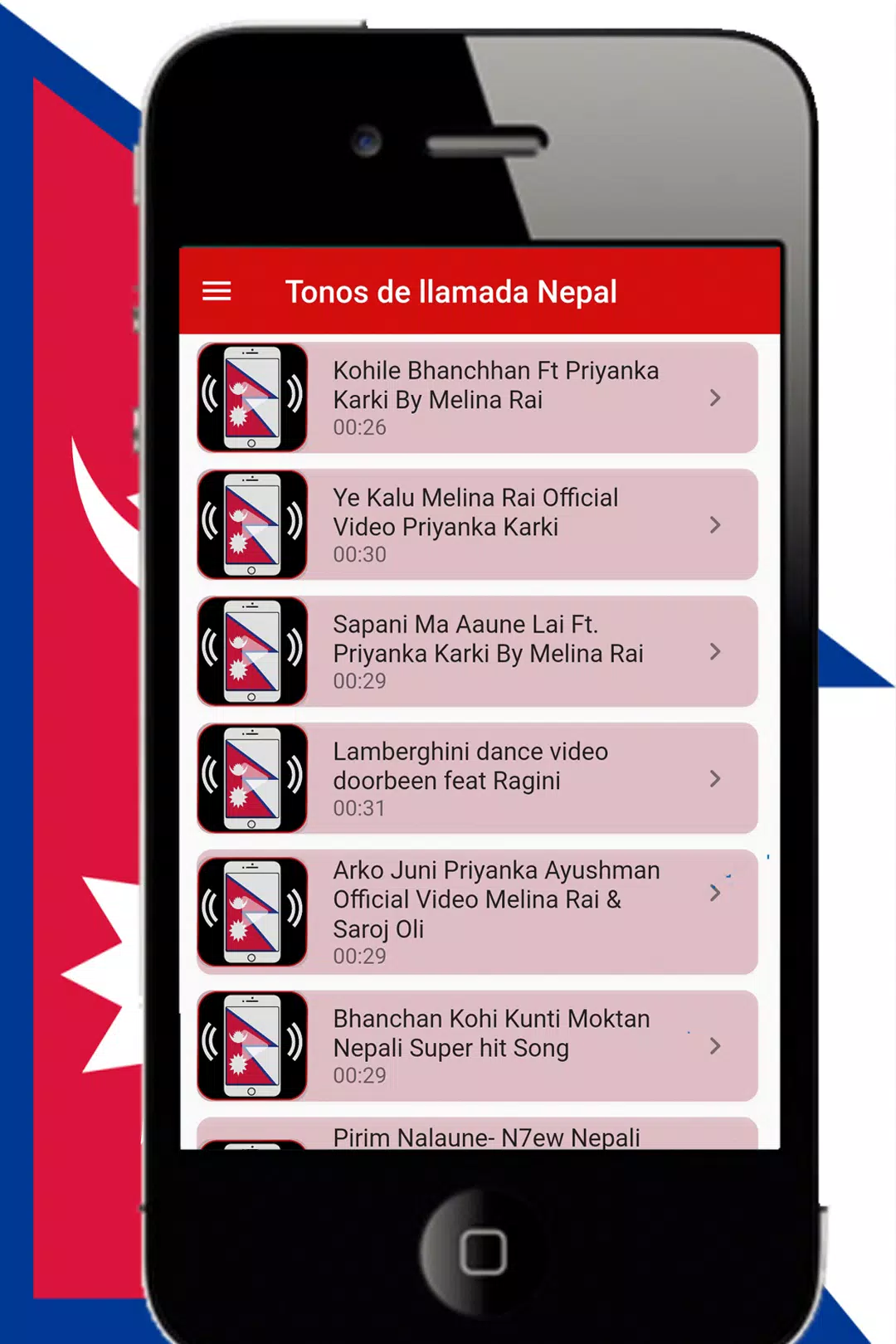Nepali Ringtone Song Screenshots