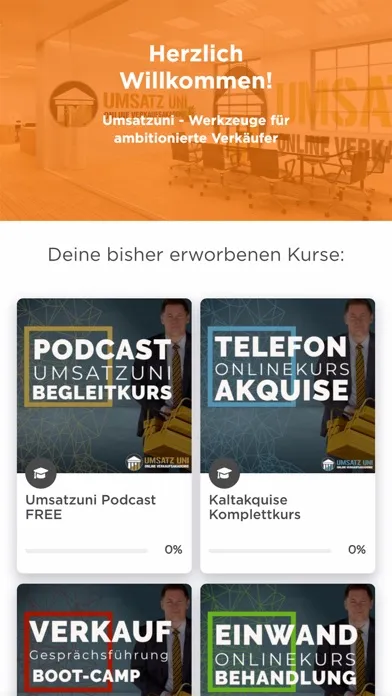 Capturas de pantalla de Umsatzuni | Verkauf & Akquise