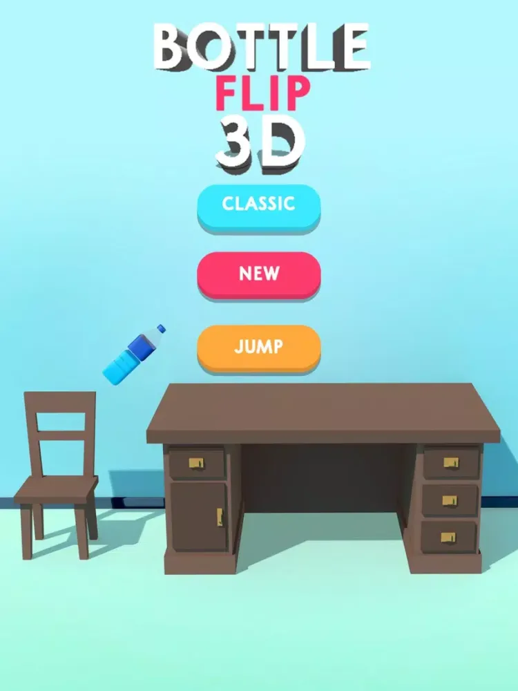 Скриншоты Bottle Flip 3D... iPad 
