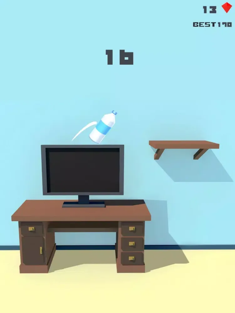 Скриншоты Bottle Flip 3D... iPad 