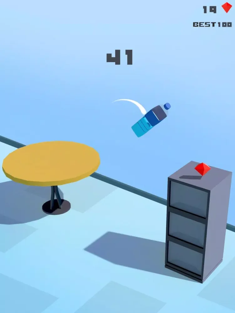Скриншоты Bottle Flip 3D... iPad 