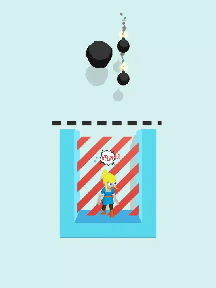 ภาพหน้าจอของ Draw Hero - Save People! iPad 