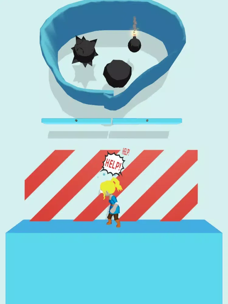 ภาพหน้าจอของ Draw Hero - Save People! iPad 