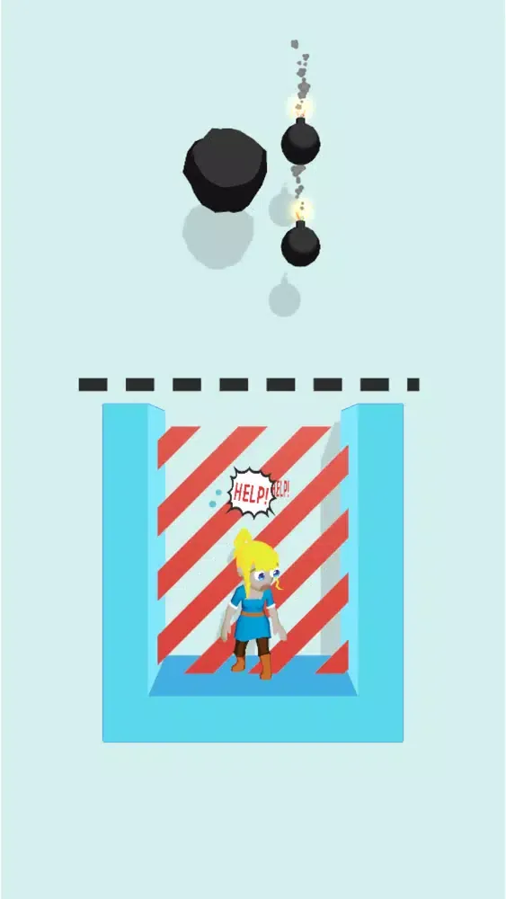 ภาพหน้าจอของ Draw Hero - Save People!