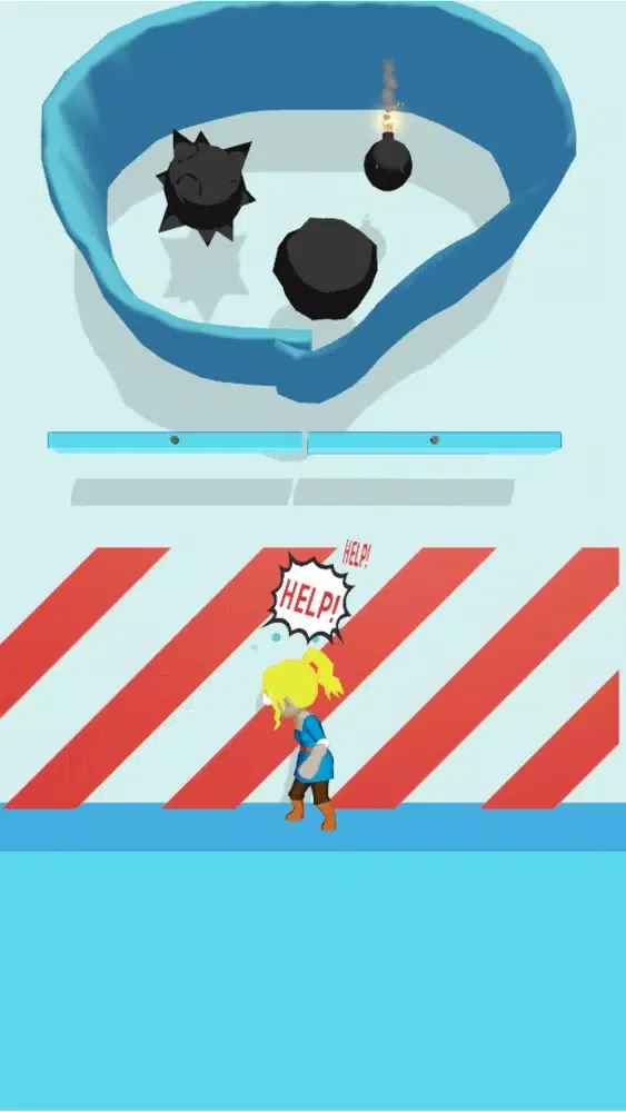 ภาพหน้าจอของ Draw Hero - Save People!