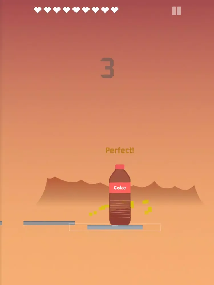 ภาพหน้าจอของ Impossible Bottle Flip! iPad 