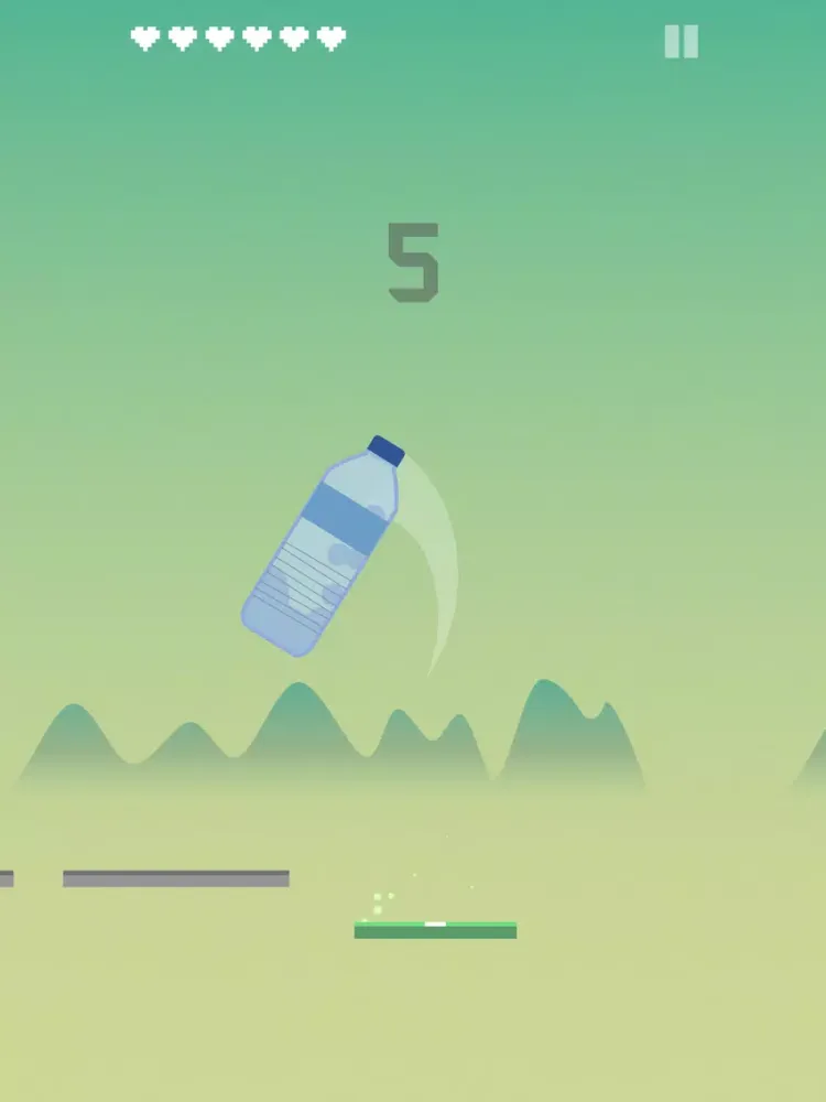 ภาพหน้าจอของ Impossible Bottle Flip! iPad 