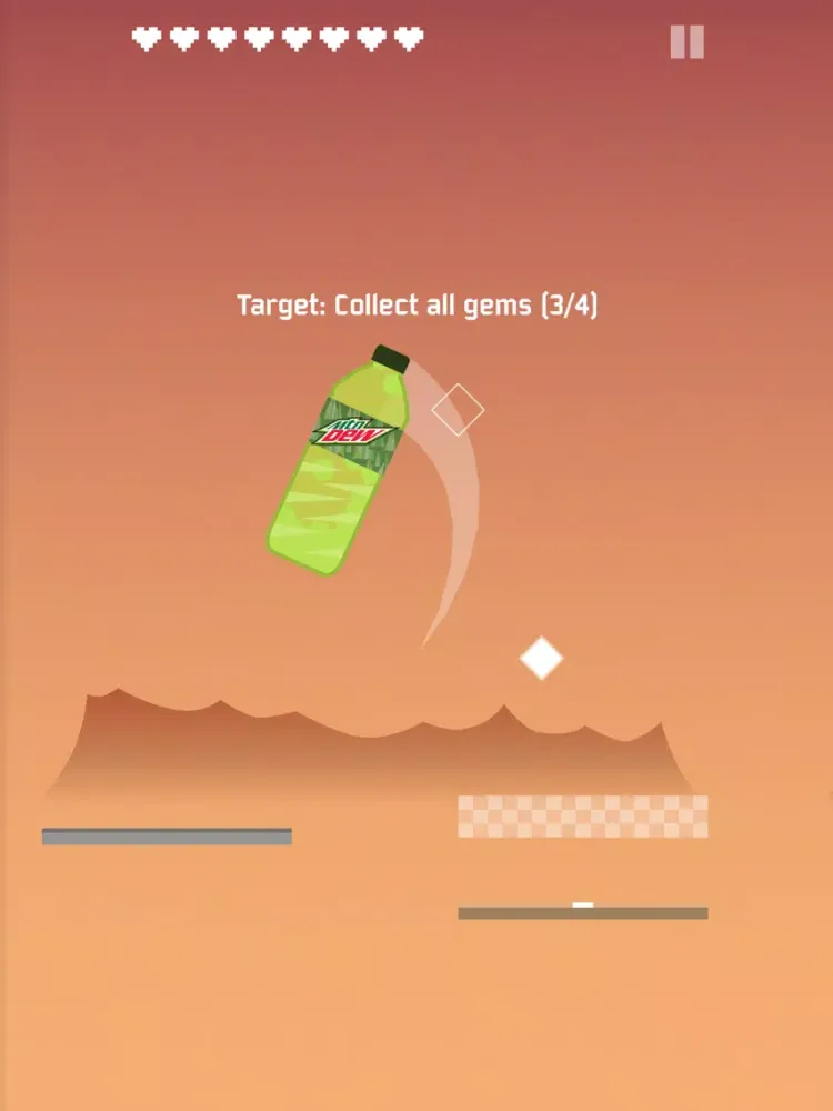ภาพหน้าจอของ Impossible Bottle Flip! iPad 