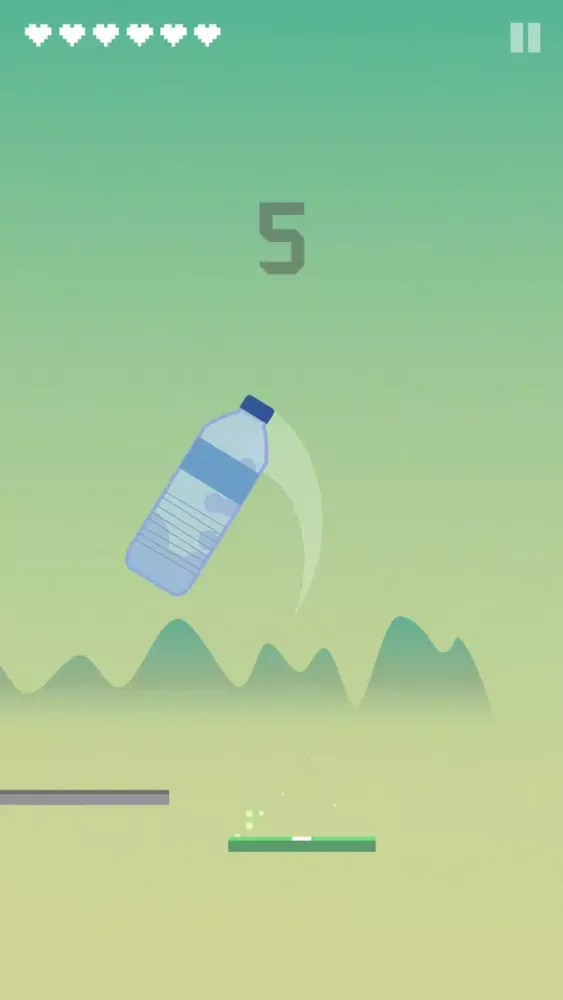 ภาพหน้าจอของ Impossible Bottle Flip!
