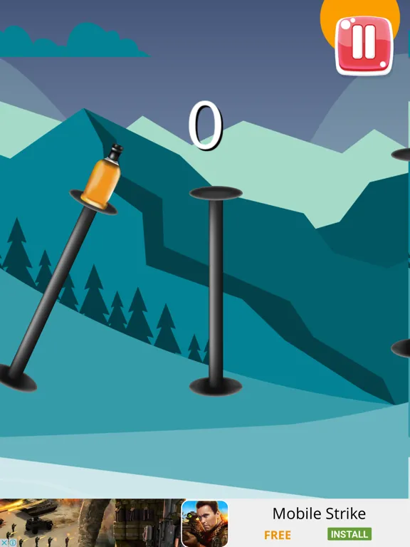 Tangkapan layar Super Bottle Flip - Extreme Challenge iPad 