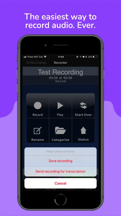 dictate2us Record & Transcribe应用截图
