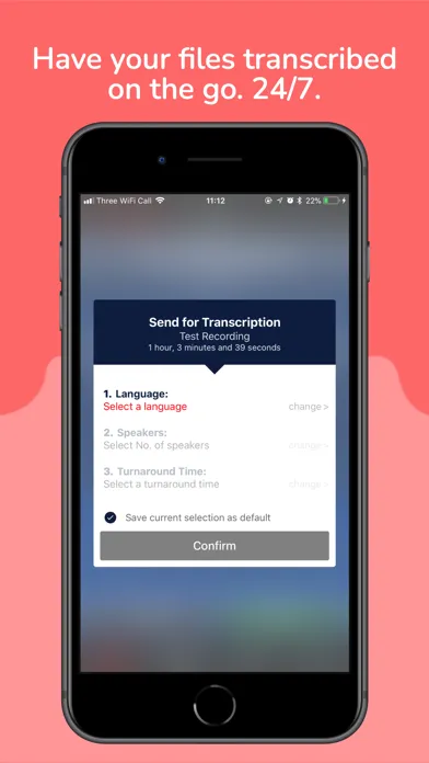 dictate2us Record & Transcribe应用截图