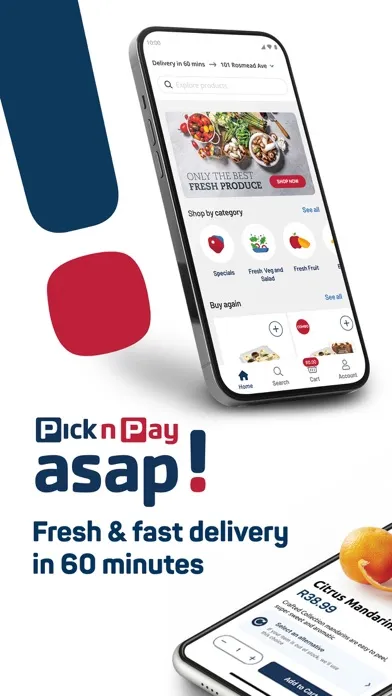 Screenshot di Pick n Pay asap!