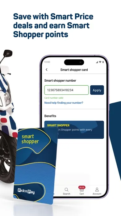 Screenshot di Pick n Pay asap!