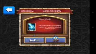 Tangkapan skrin CC Roll Simulator for Castle Clash