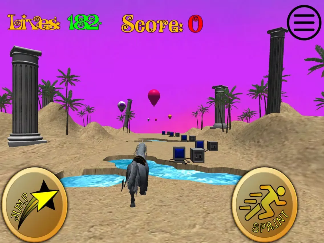 Capturas de tela do Boulder Party Run iPad 