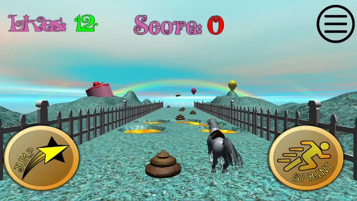 Capturas de tela do Boulder Party Run