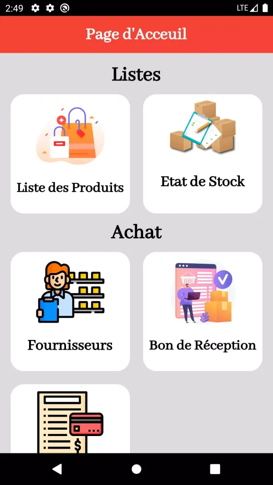 GESTION COMMERCIAL Screenshots