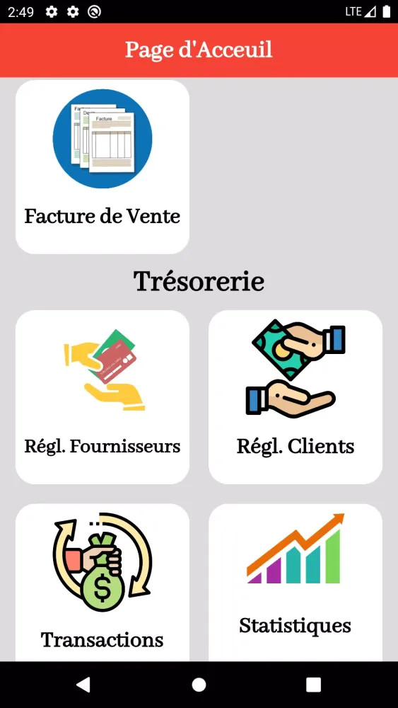 GESTION COMMERCIAL Screenshots