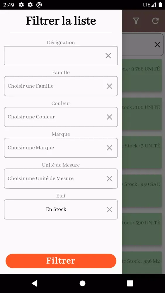 GESTION COMMERCIAL Screenshots