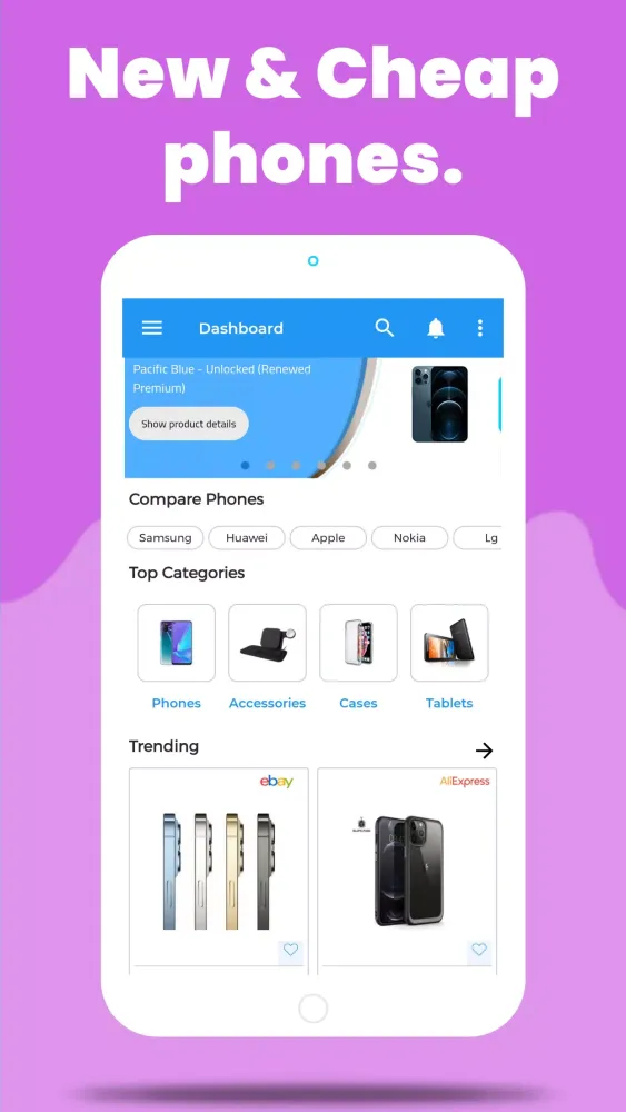 Buy cell phones for cheap Screenshots