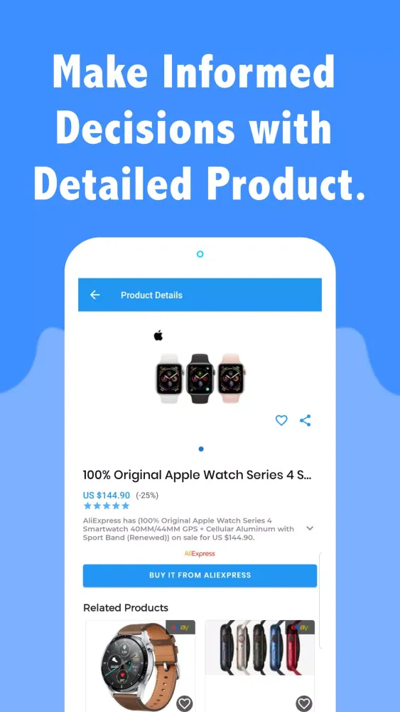 Buy smartwatch online shopping スクリーンショット