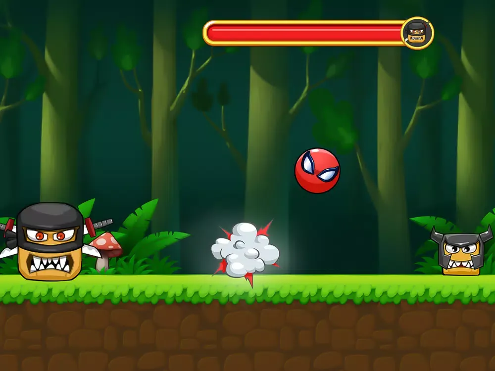 تصاویر Red Bounce Ball Adventure iPad 