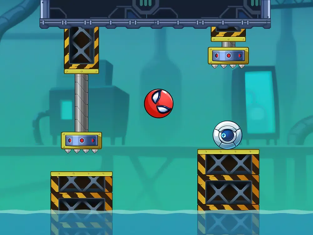 تصاویر Red Bounce Ball Adventure iPad 